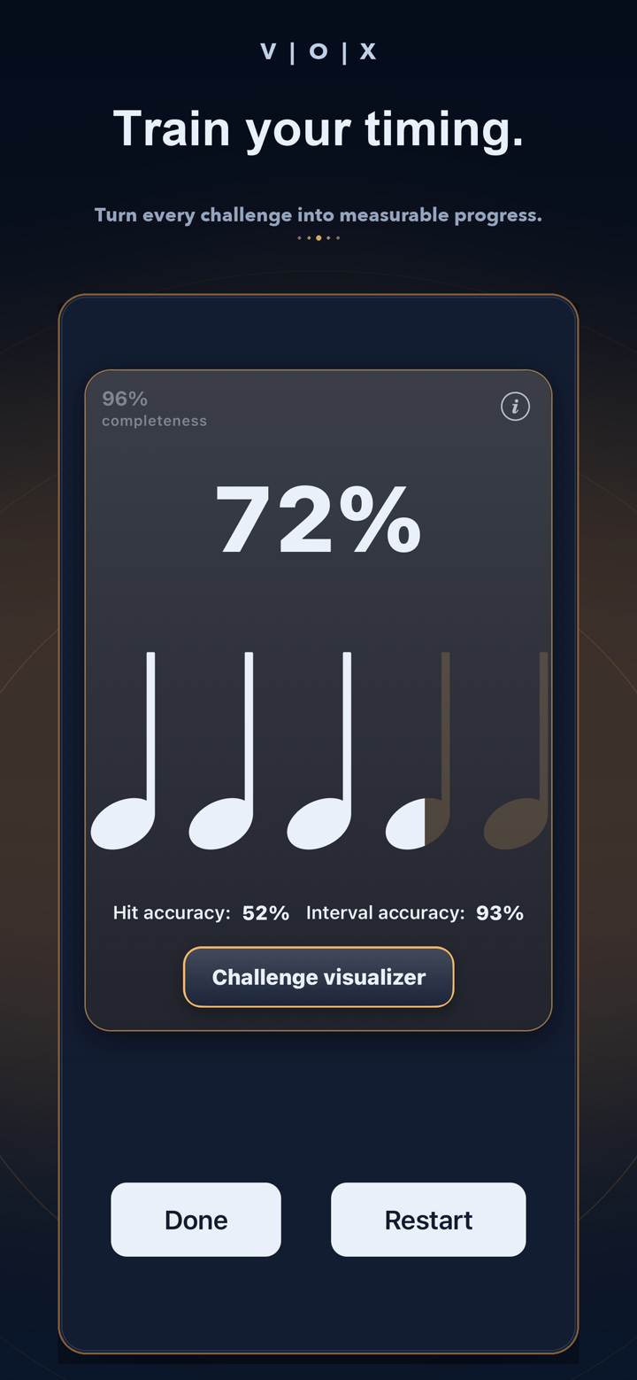 Timing challenge results and accuracy scoring